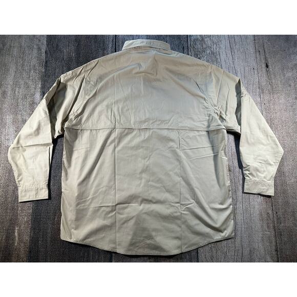 NWT 5.11 Tactical Series Taclite Pro Shirt Men’s 2XL Khaki Long Sleeve Ripstop - Picture 8 of 11